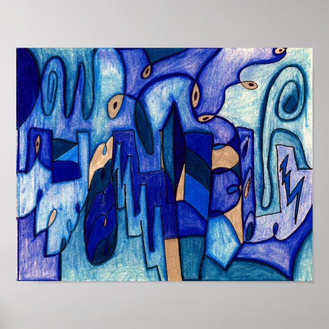 Poster Cityscape (Devant)