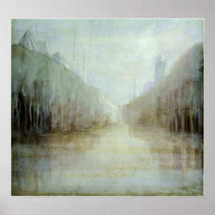 Poster Ciurlionis - Daybreak II 1906