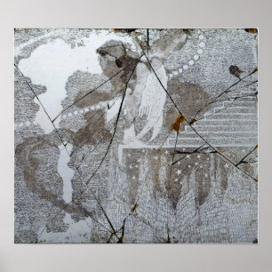 Poster Ciurlionis - L'Offering Glass Matrix 1908