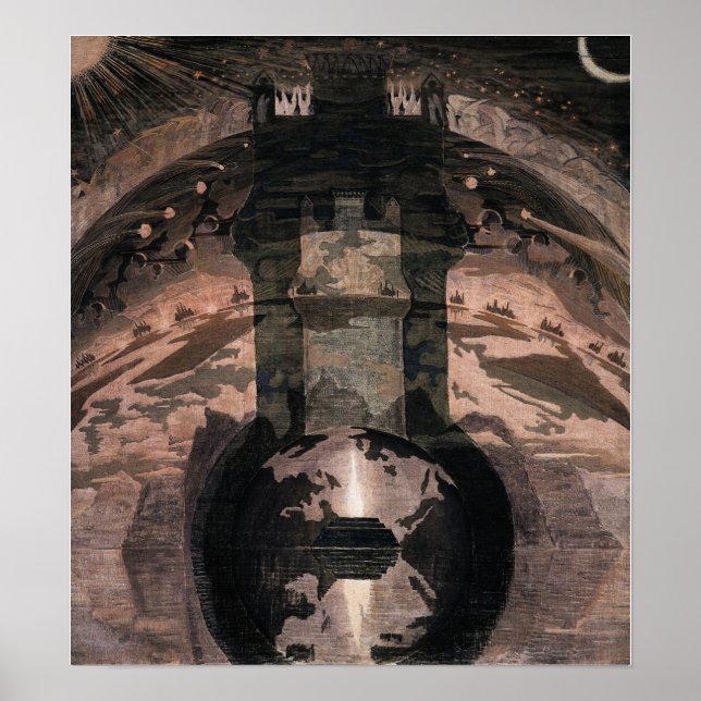 Poster Ciurlionis - Rex 1909 (Devant)