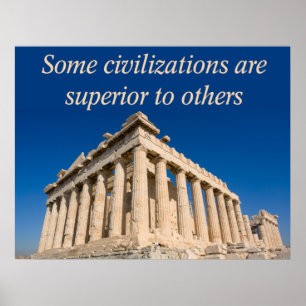 Poster Civilisation occidentale