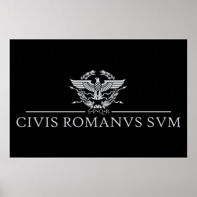 Poster Civis Romanus Sum (CIVIS ROMANVS SVM) (Devant)