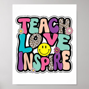 Poster Ck To School Enseigner L'Amour Inspirer Les Enseig