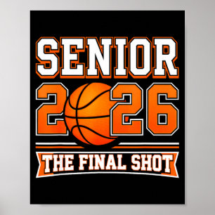 Poster Cl de 2026 Basketball Senior Retour à l'école