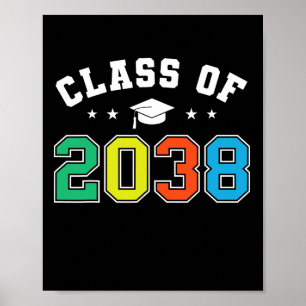 Poster Cl De 2038 Grow With Me Funny Kindergarten Retour 