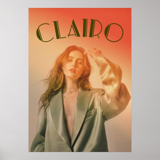 Poster Clairo vert (Devant)