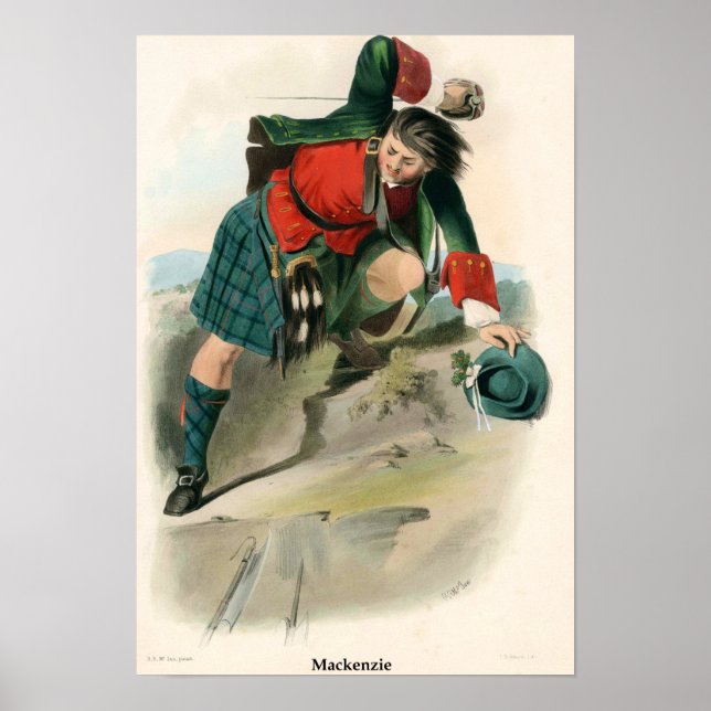 Poster Clan Mackenzie (Devant)