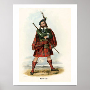 Poster Clan MacLean