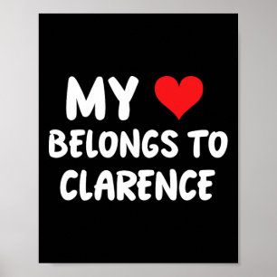 Poster Clarence - Mon cœur appartient à Clarence - Amour