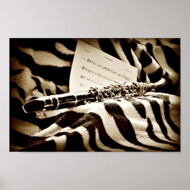Poster Clarinet (Devant)