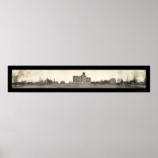 Poster Clark College MA Photo 1910 (Devant)