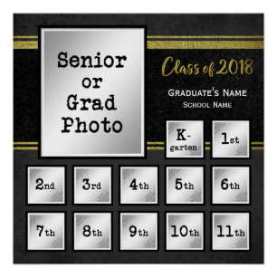 Poster Classe de commémoration K-12 2018
