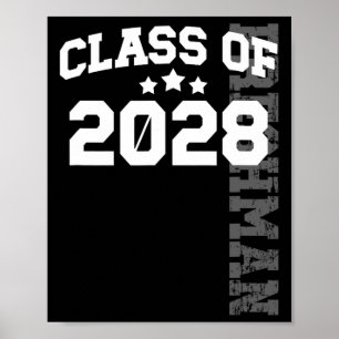 Poster Classe de première génération 2028 Première généra