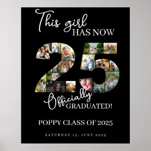 Poster classe de remise des diplômes de 2025