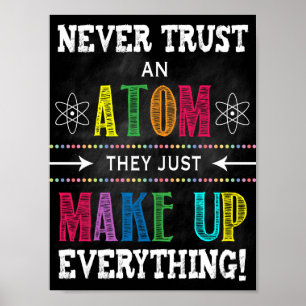 Poster Classe de sciences Imprimable