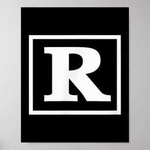 Poster Classé R _ Film drôle pour les amateurs de cinéma 