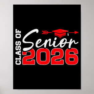 Poster Classe supérieure de la promotion 2026 du lycée