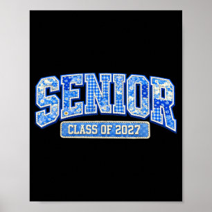 Poster Classe terminale de la promotion 2027 enfin termin