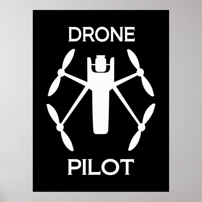 Poster Classes Pilote de drone (Devant)