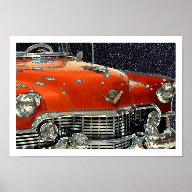 Poster 'Classic Caddy' (Devant)