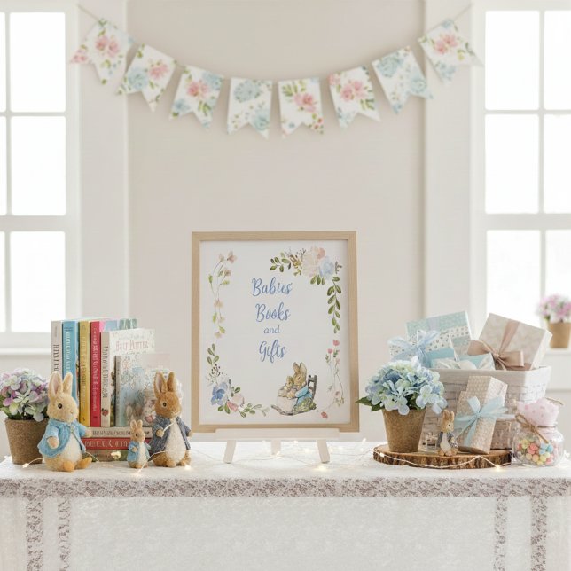 Poster Classic Peter le lapin Douche jumelle Livres et ca (Créateur téléchargé)