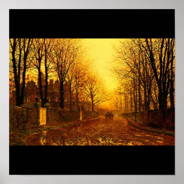 Poster-Classic/Vintag-John Atkinson Grimshaw 15 Poster (Vorne)