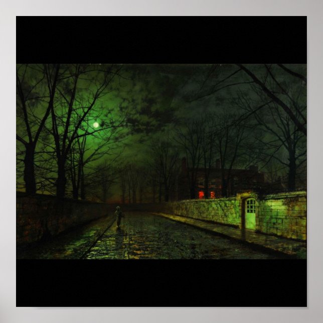 Poster-Classic/Vintag-John Atkinson Grimshaw 2 Poster (Vorne)