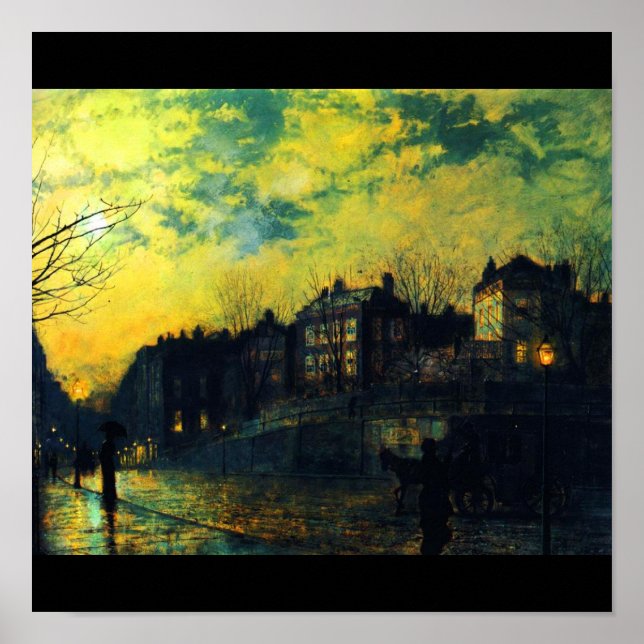 Poster-Classic/Vintag-John Atkinson Grimshaw 32 Poster (Vorne)