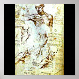Poster-Classic/Vintag-Leonardo da Vinci 13 Poster