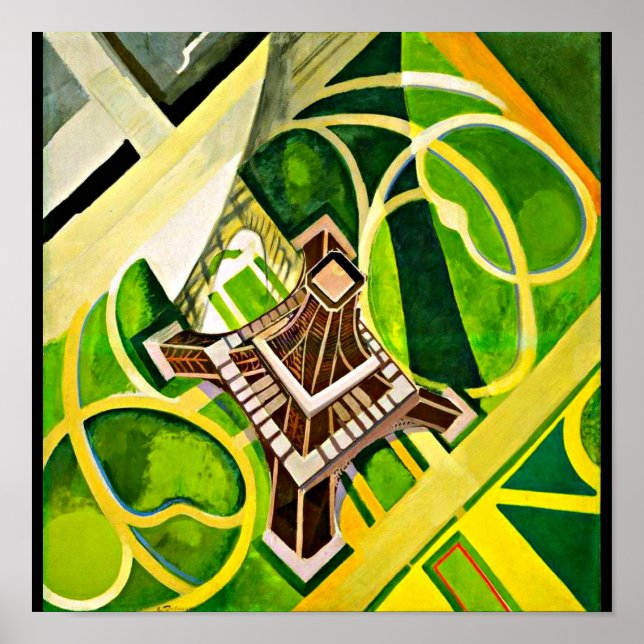 Poster-Classic/Vintag-Robert Delaunay 2 Poster (Vorne)