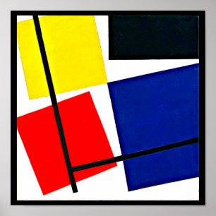 Poster-Classic Vintag-Theo Van Doesburg 16 Poster