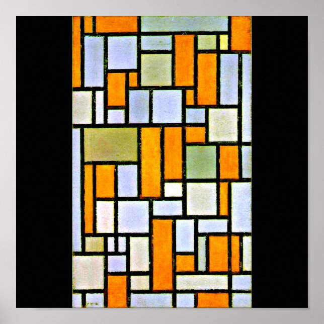 Poster-Classic Vintag-Theo Van Doesburg 17 Poster (Vorne)