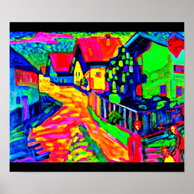 Poster-Classic/Vintag-Wassily Kandinsky 29 Poster (Vorne)