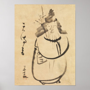 Poster Classics Zen - Gibon Sengai - Tenmangu