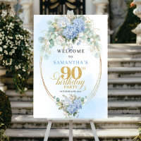Classique Bleu Clair Eucalyptus 90 Bienvenue d'ann