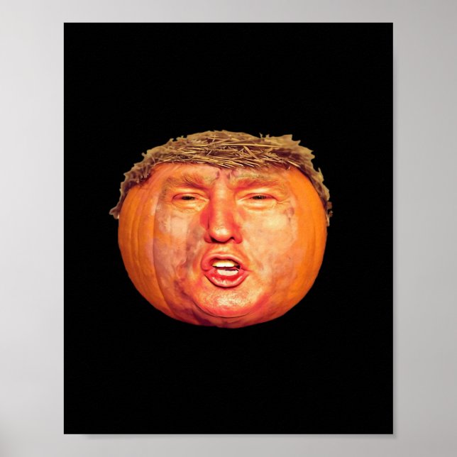 Poster Classique Donald Trumpkin (Devant)