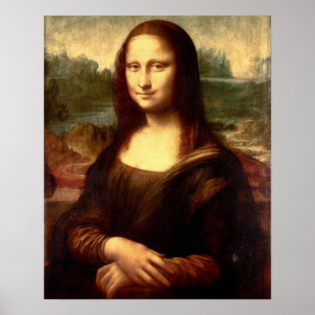 Poster Classique Mona Lisa (Devant)