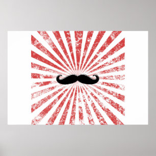 Poster Classy Mustache