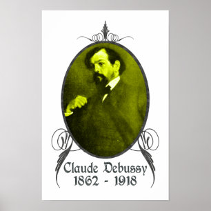 Poster Claude Debussy