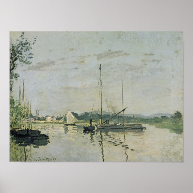 Poster Claude Monet | Argenteuil, 1872 (Devant)