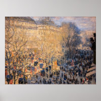 Claude Monet - Boulevard des Capucines à Paris