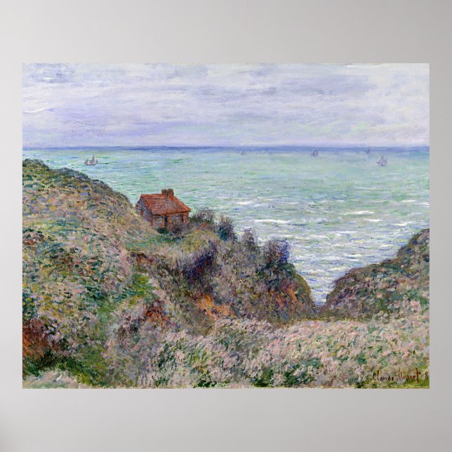 Poster Claude Monet Cabine De La Douane Watch (Devant)