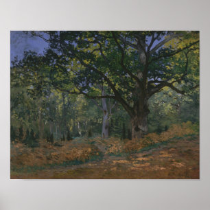 Poster Claude Monet - Chêne Bodmer, Fontainebleau