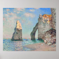 Claude Monet - Falaises à Etretat