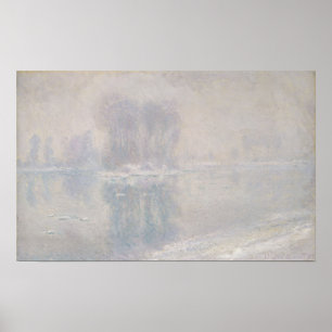 Poster Claude Monet Ice Floes
