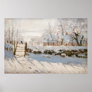 Poster Claude Monet - La Pie