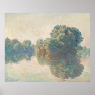 Poster Claude Monet   La Seine à Giverny - 1897