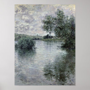 Poster Claude Monet la Seine chez Vetheuil, 1879