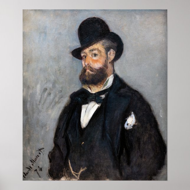 Poster Claude Monet - Leon Monet (Devant)