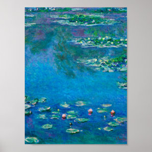 Poster Claude Monet - Lilies d'eau 1906